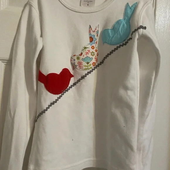 Hannah Kate Bird Applique Shirt - Picture 3 of 7